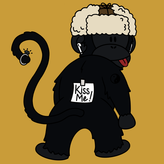 Kiss Me Monkey #8723