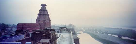 At Keshi Ghat with view of the Yamuna River; Vrindavana, Uttar Pradesh #7/8