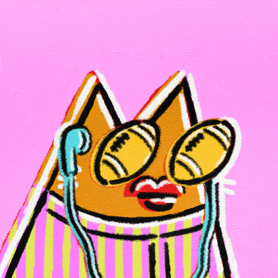 Pop Art Cats #2525