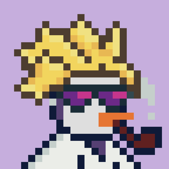 8bit Penguin Chad #537