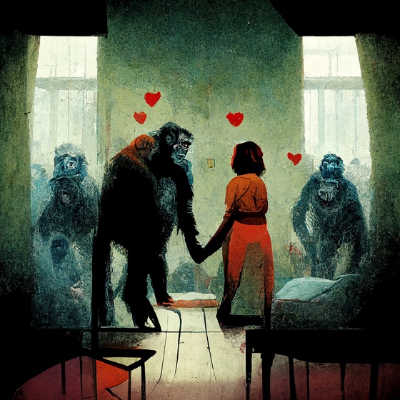 Ape Love: Peaceful at First