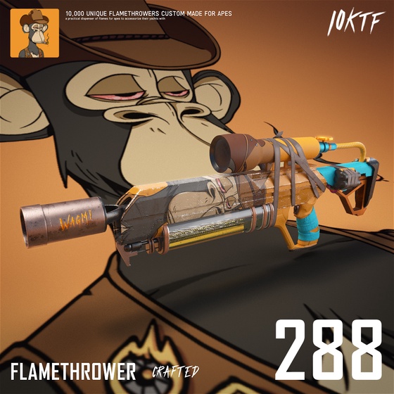 Ape Flamethrower #288