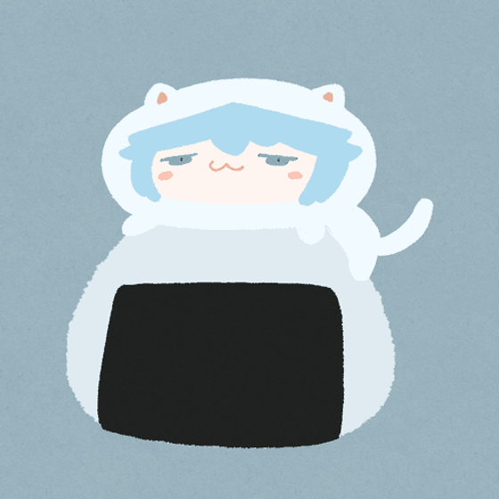 onigirineko #1 shiro