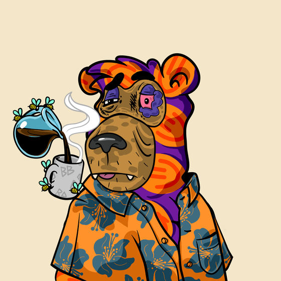 Buzzed Bear #2542