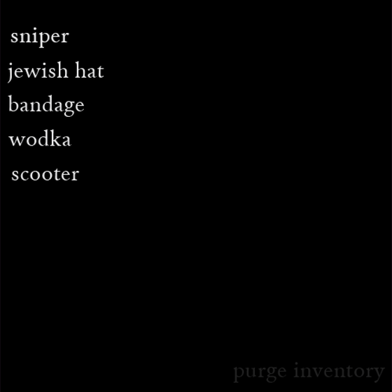 Purge Inventory #3045