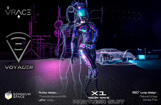 X1 - Neon Wave - Partner Suit