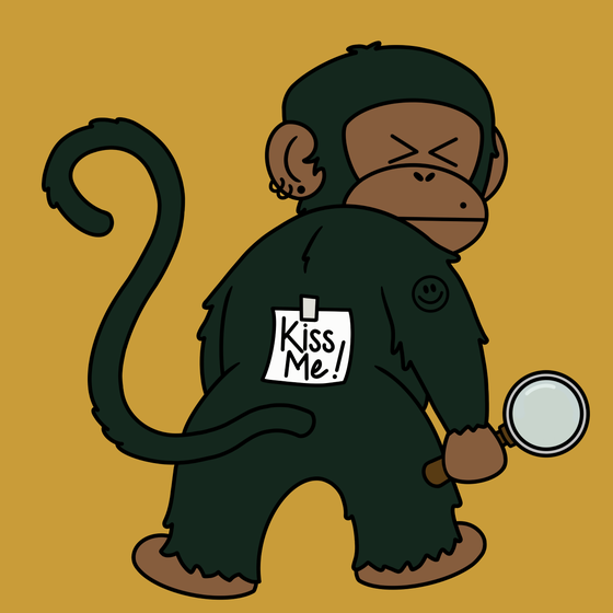 Kiss Me Monkey #836