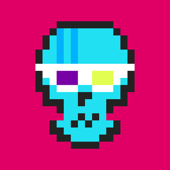 Cyber CryptoSkull #1270