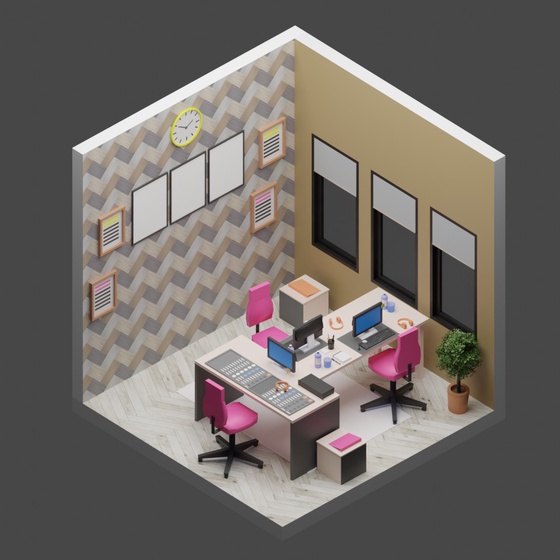 3D Room #3246