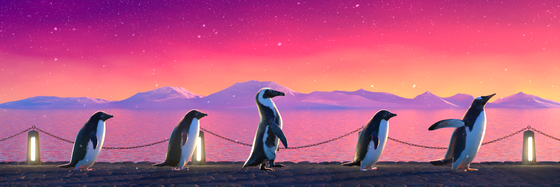 Five Penguins #2909