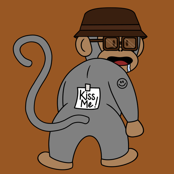 Kiss Me Monkey #1011