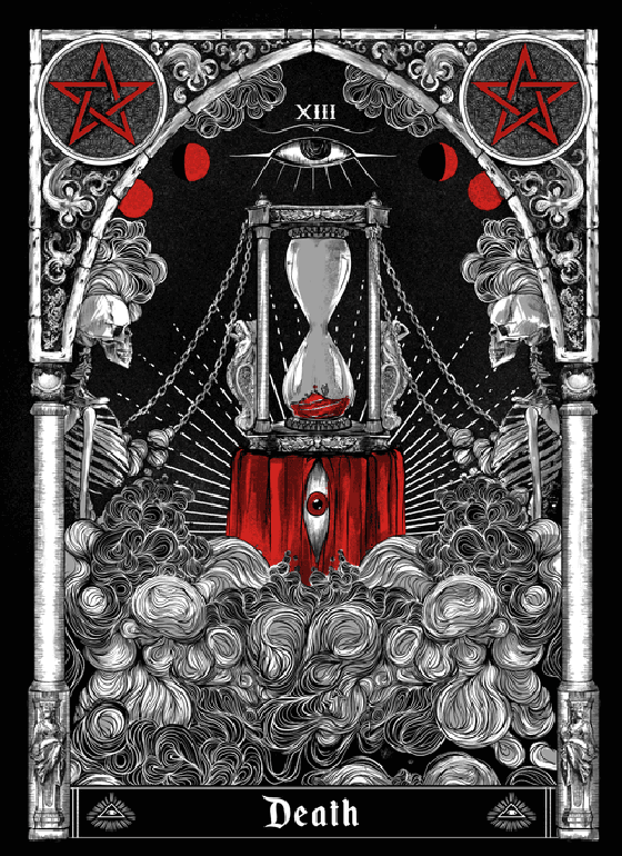 Tarot Collection Red Spell - The Death