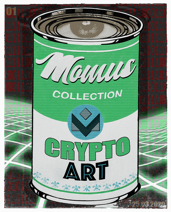 Momus Collection Meta-Canned Crypto Art