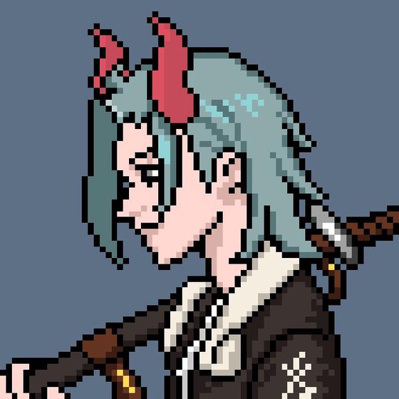 Pixel Azuki #1324