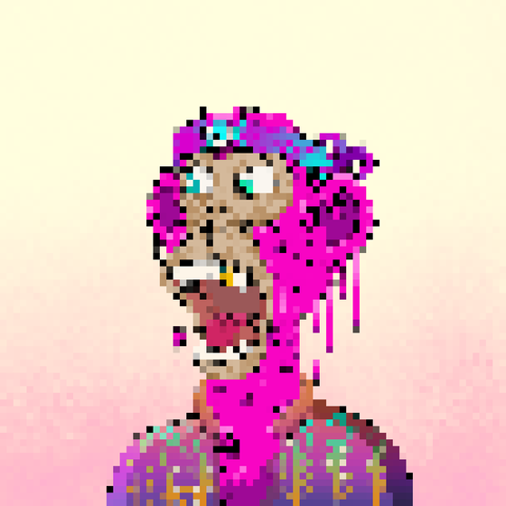 Trippin' Pixel Ape #709