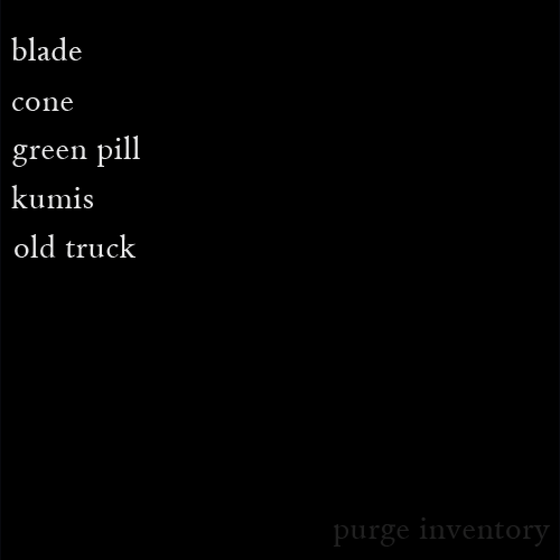 Purge Inventory #75