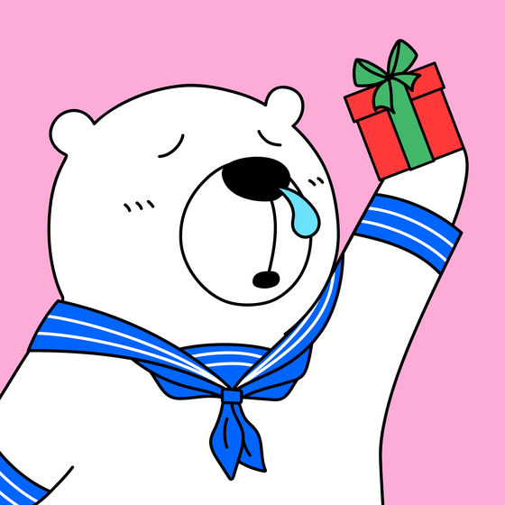 Party Polar Bear #1478