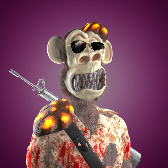 Mutant Ape Militia #1644