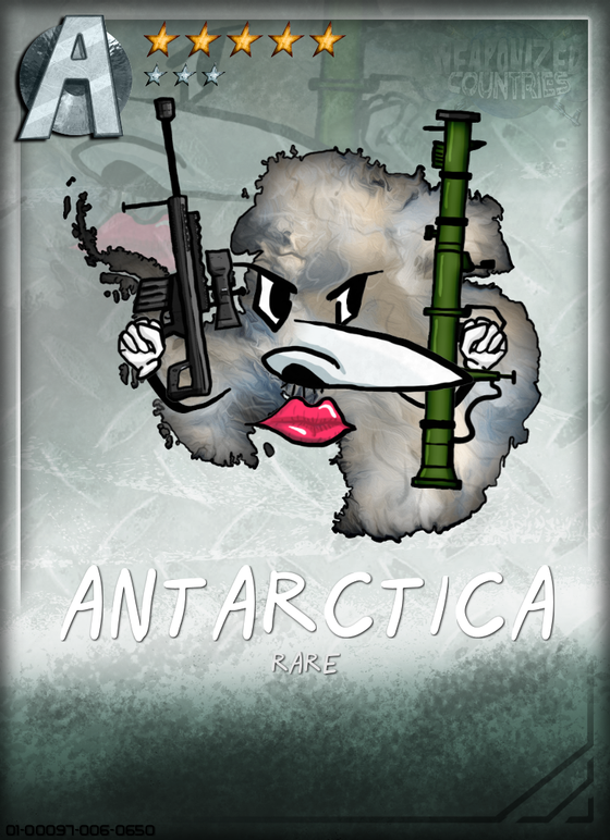 Weaponized Countries #97 Antarctica