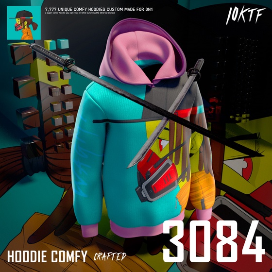 0N1 Comfy Hoodie #3084