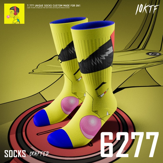 0N1 Crew Socks #6277