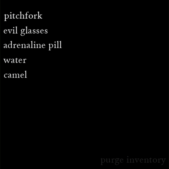Purge Inventory #4896