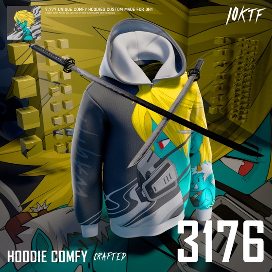 0N1 Comfy Hoodie #3176