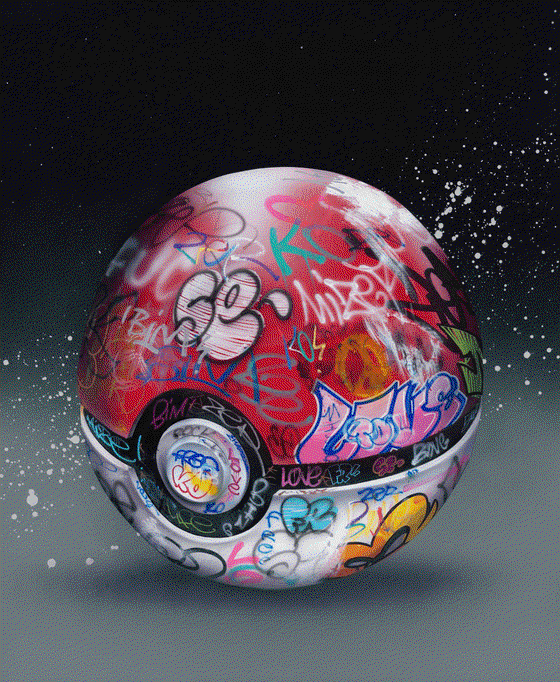 The Vandalized Ball by OneMizer (29/100)