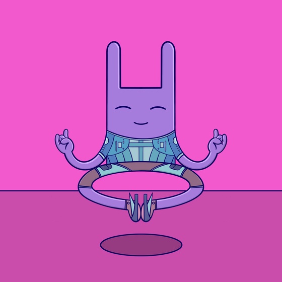 Meditation Rabbit #76