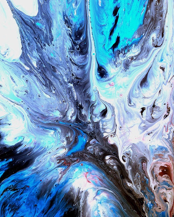 Exploding blue