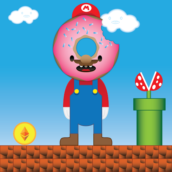 Mario "DONUT HEADS" - #22 (*)