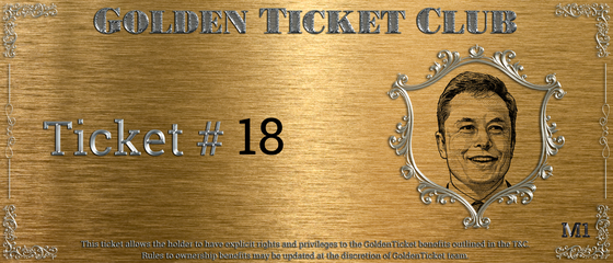 Golden Ticket Club #18
