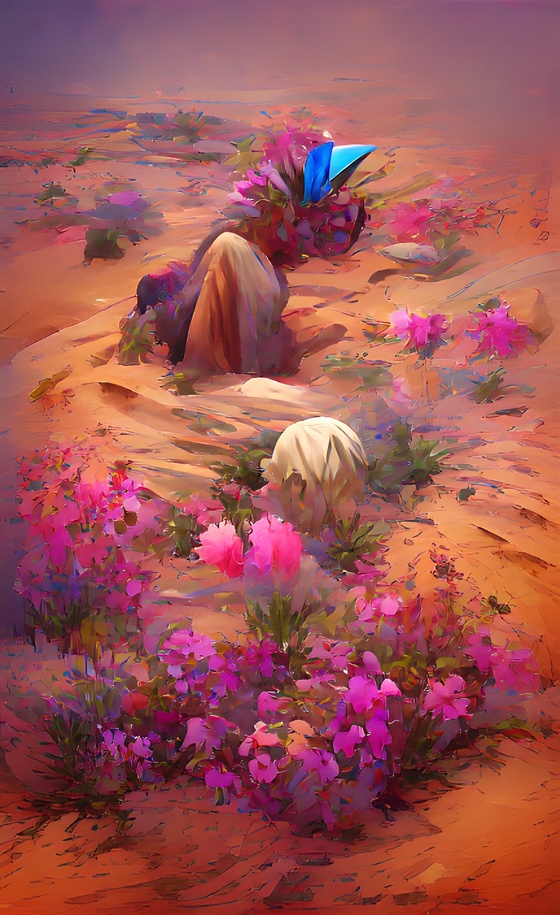 FLOWERS IN THE DESERT