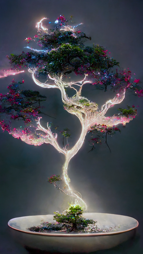 The Heavenly AI Bonsai Tree 4461/5000