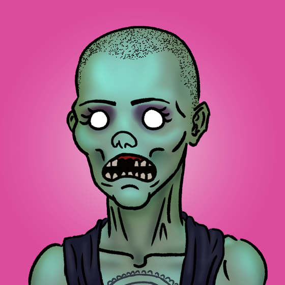 Fun Loving Flesh Eater #2140