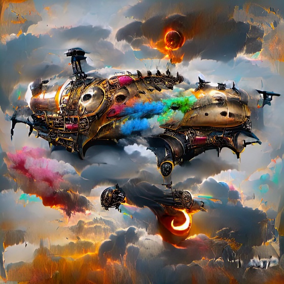 Outerspace Steampunk 326/501