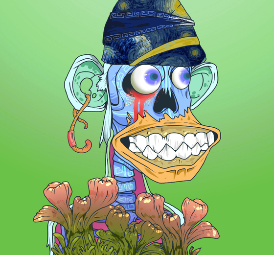 Skull APE YachtClub#3504