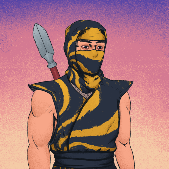 Tie Dye Ninja #772