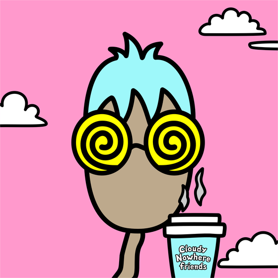 Hypno boy with coffee