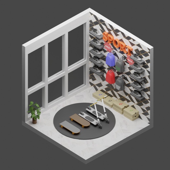 3D Room #4240