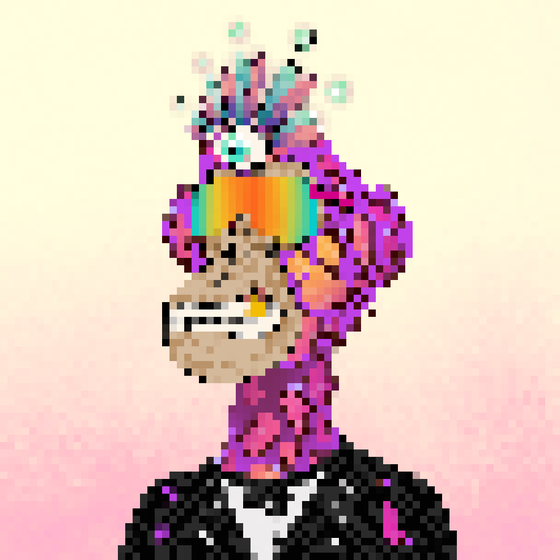 Trippin' Pixel Ape #1054