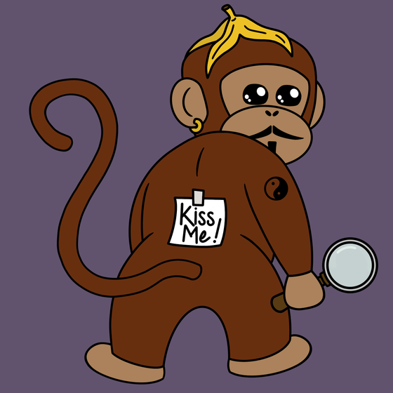 Kiss Me Monkey #673