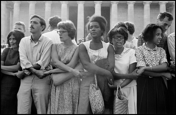 Magnum 75 #41 by Leonard Freed. Washington, D.C., USA. 1963