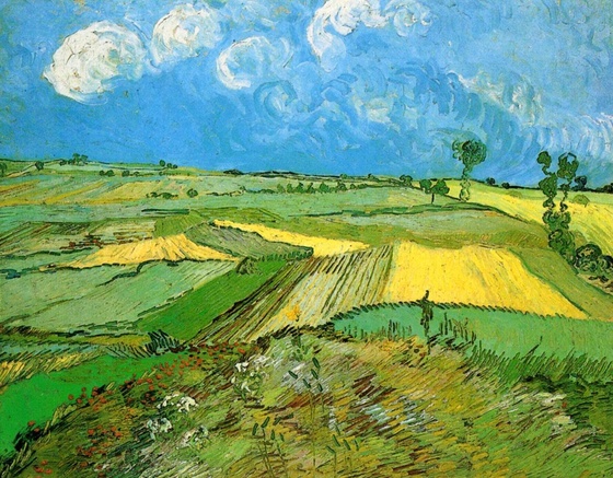 #315 Wheat Fields at Auvers Under Clouded Sky