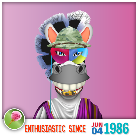 Zebra Birthday #3109