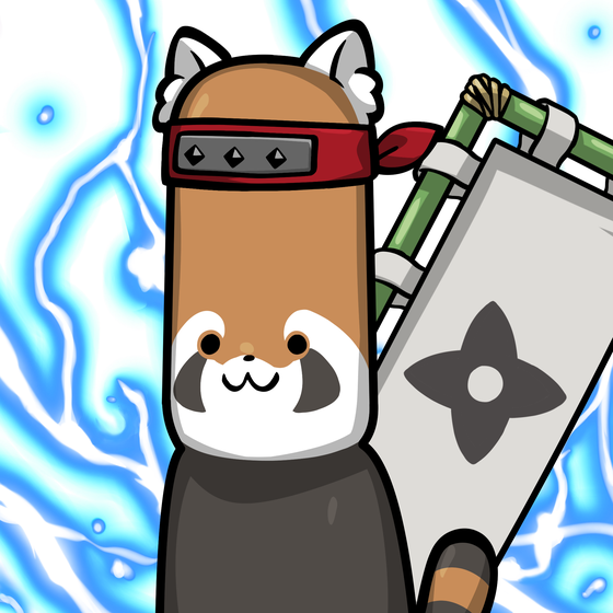 Red panda-Origin #00206