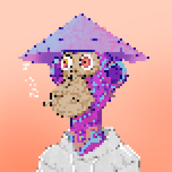 Trippin' Pixel Ape #2038