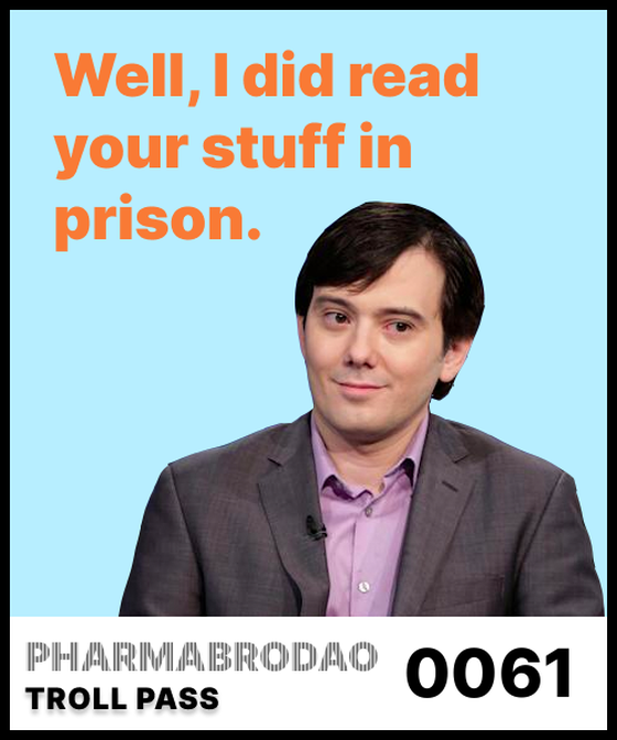 Pharma Bro #61