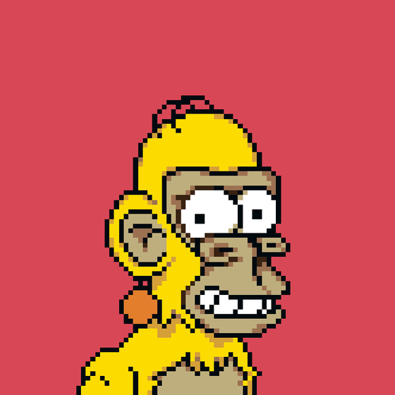 Pixel Simp Ape YC #7112