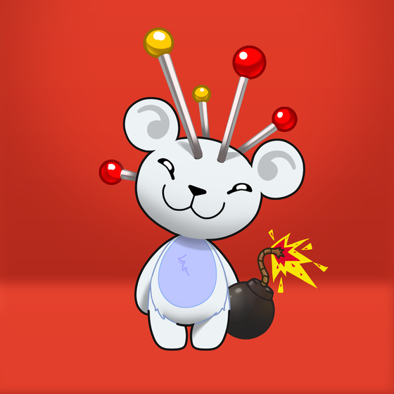 Evil Teddy Bear #6518